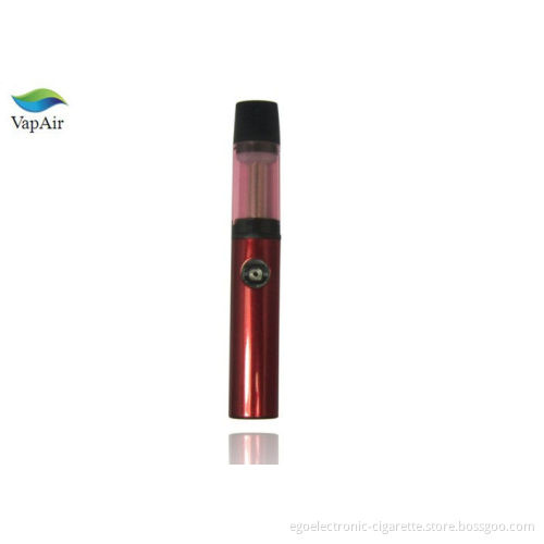 Red Black White Elips E Cigarette With Changeable Atomizer
